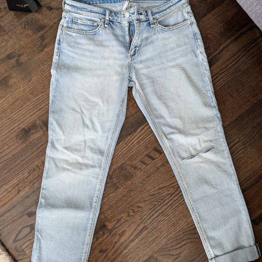 NWT Rag & Bone Boyfriend Fit Denim Jeans